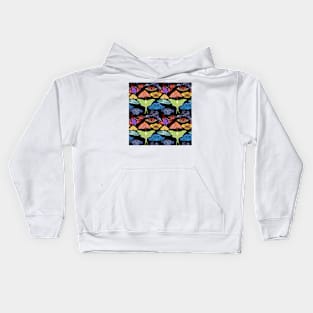 Pride Moths for Pride Month Rainbow Moths Kids Hoodie